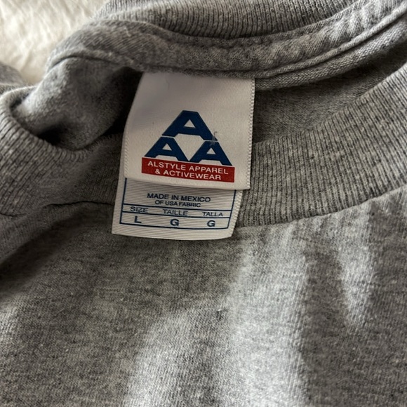 University of Miami Heathered Grey Long Sleeve T-Shirt - Picture 4 of 4